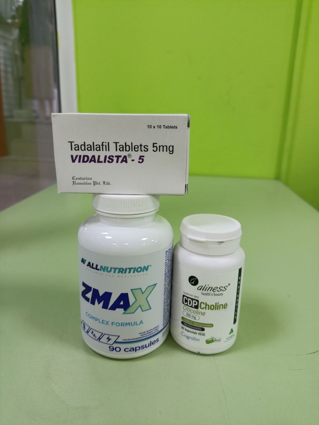 Заказ Green Hill с Vidalista, ZMAX и CDP Choline
